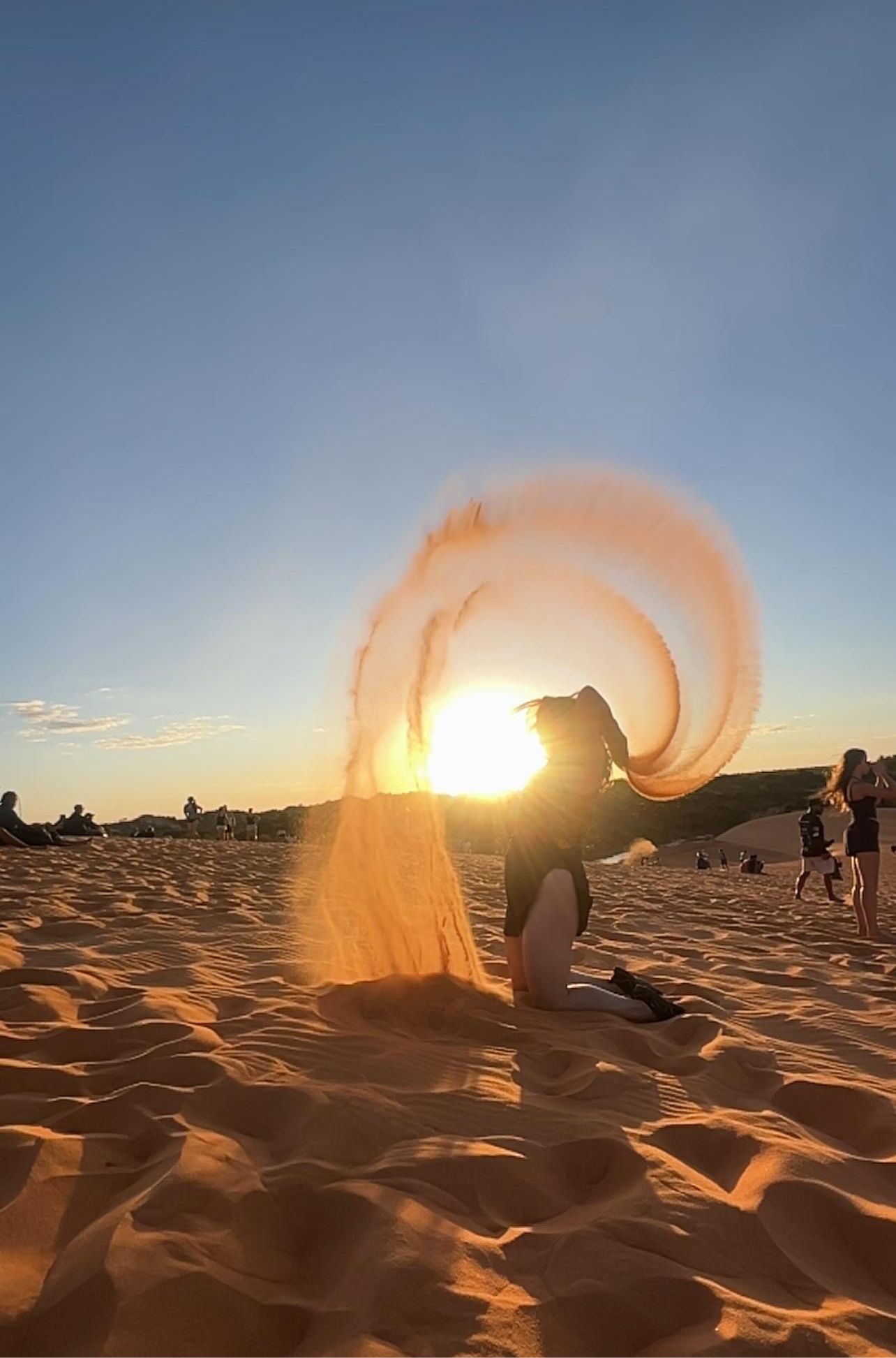 Por do Sol nas Dunas